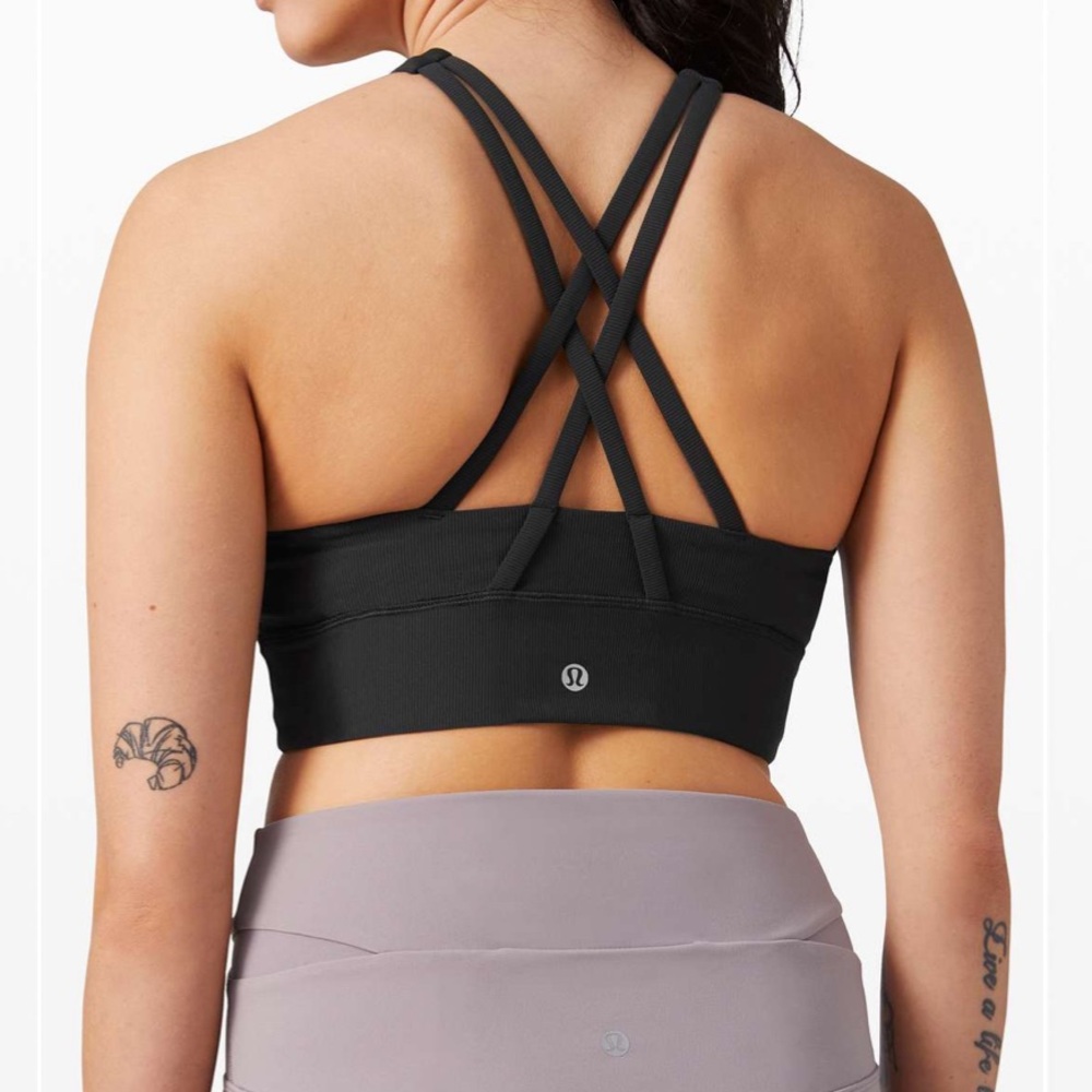 Lululemon Energy Bra High Neck Long Line